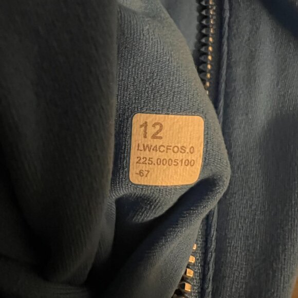 NWT Lululemon Define Jacket in Nulu - Size 12 - Pool Party Blue Silver Zipper - Picture 6 of 7